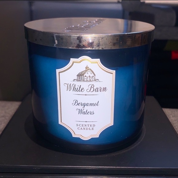 White Barn Accents White Barn Bergamot Waters 3 Wick Candle Poshmark